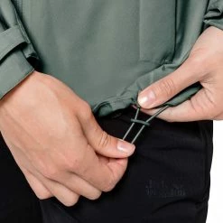 Jack Wolfskin Khaki Pack & Go Shell Rain Coat 11 Jack Wolfskin Khaki Pack & Go Shell Rain Coat -JacketsSale Sales 18272383 4