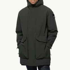 Jack Wolfskin Forest Green Alex 2L Insulated Parka