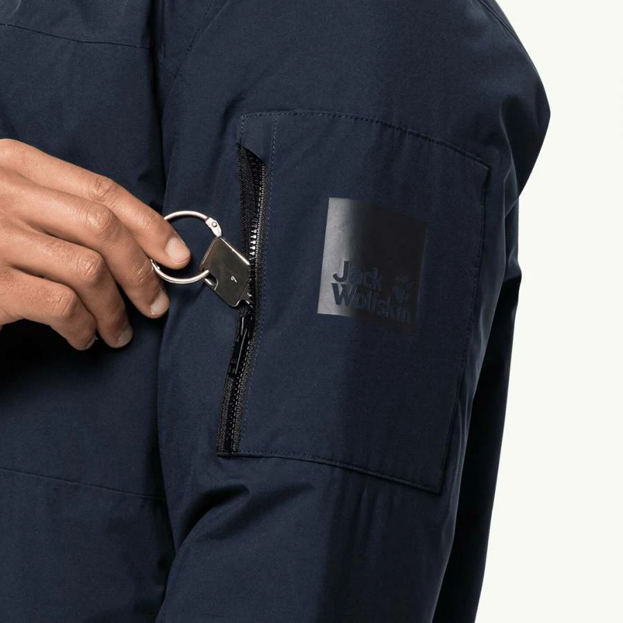 Jack Wolfskin Navy Koenigsbau Weather Resist Parka 5 Jack Wolfskin Navy Koenigsbau Weather Resist Parka - Image 3