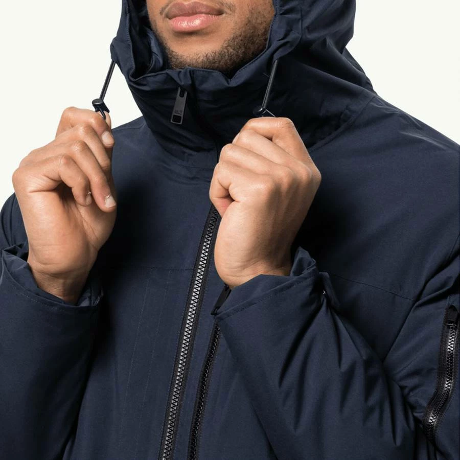 Jack Wolfskin Navy Koenigsbau Weather Resist Parka 7 Jack Wolfskin Navy Koenigsbau Weather Resist Parka - Image 5