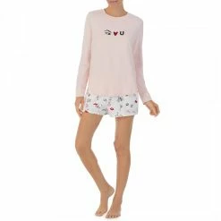 Kate Spade With Love Brushed Jersey Pajama Set