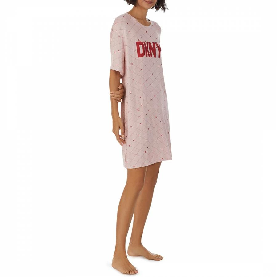 DKNY Blush Less Talk More Sleep Sleep Tee 5 DKNY Blush Less Talk More Sleep Sleep Tee - Image 3