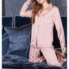 SOSANDAR Blush Pink Stripe Print Pyjama Bottoms 2 SOSANDAR Blush Pink Stripe Print Pyjama Bottoms -JacketsSale Sales 18277235 1