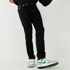 True Religion Black Rocco Skinny Stretch Jeans
