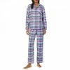 Lauren Ralph Lauren Purple Brushed Twill Notch Collar Pyjama Set -JacketsSale Sales 18288675 1