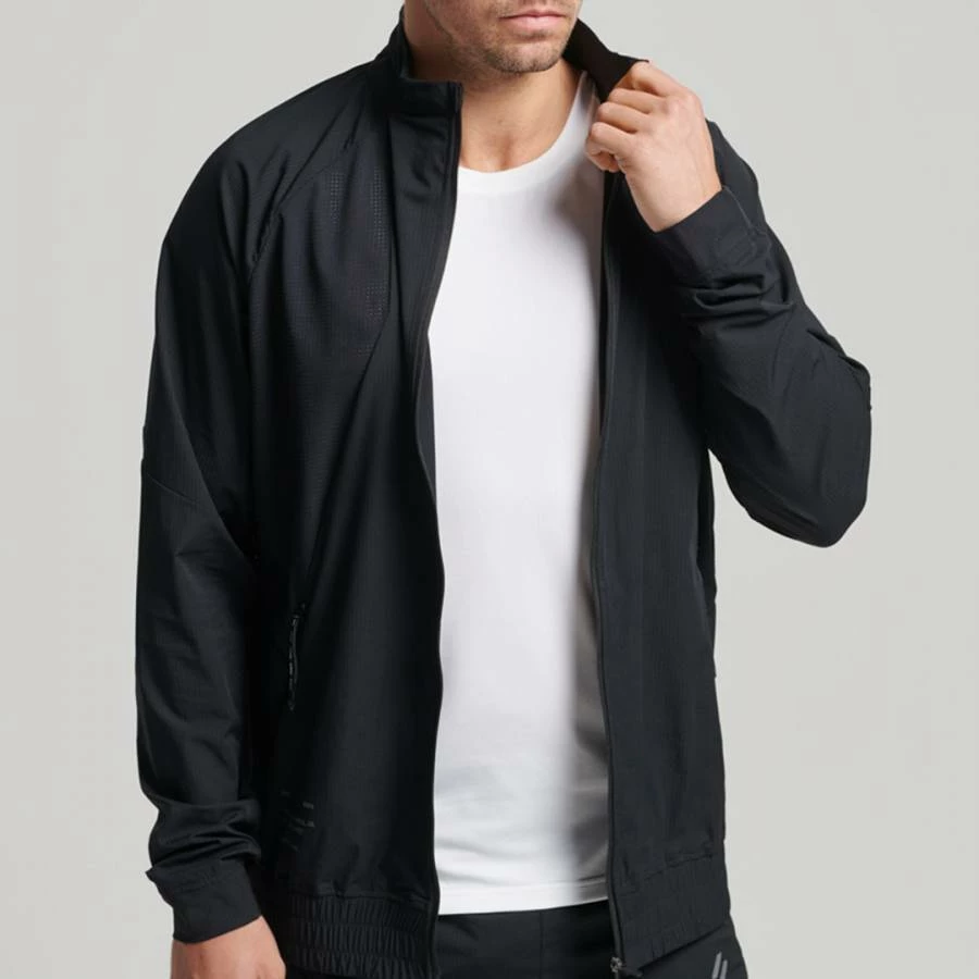 Superdry STRETCH WOVEN TRACK TOP 4 Superdry STRETCH WOVEN TRACK TOP - Image 2