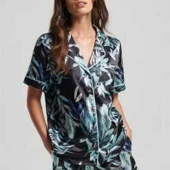 Superdry SATIN SLEEPWEAR SS SHIRT