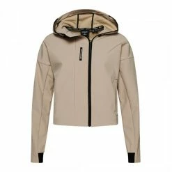 Superdry Grey Crop Softshell Jacket