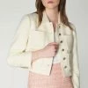 L.K. Bennett Cream Hope Cotton Blend Jacket 2 L.K. Bennett Cream Hope Cotton Blend Jacket -JacketsSale Sales 18312401 1