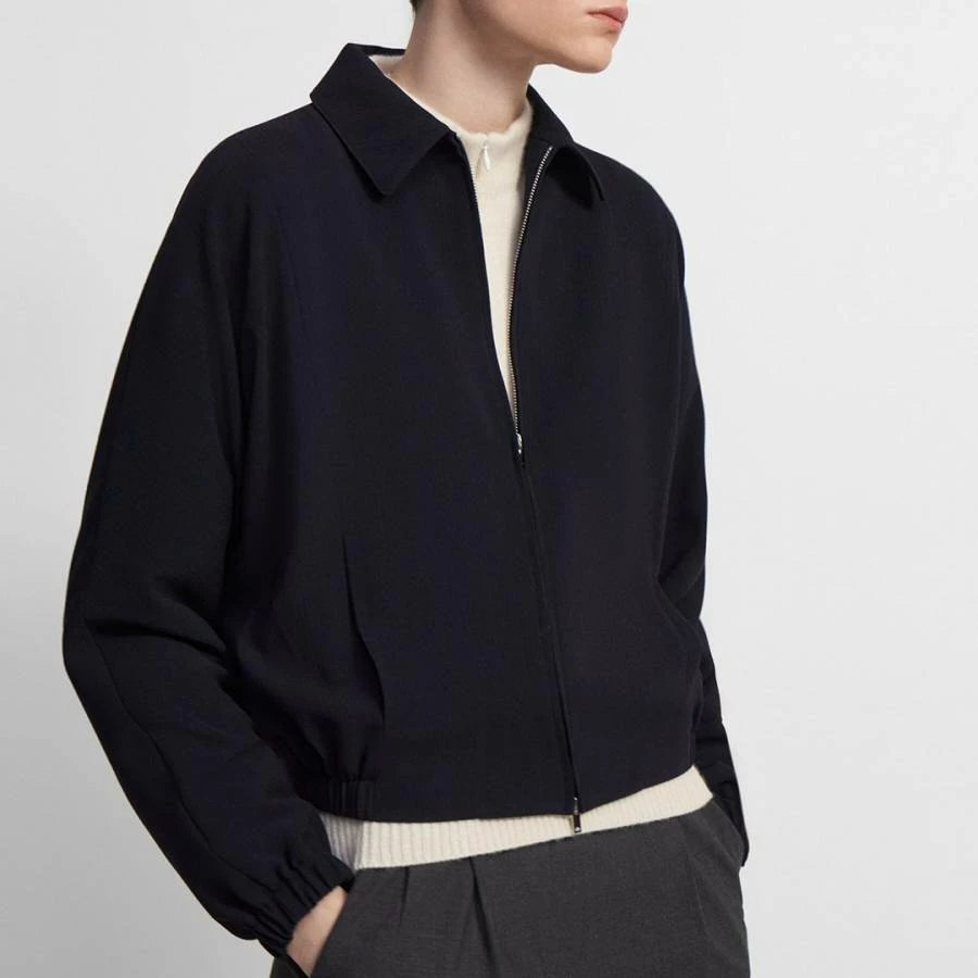 THEORY Navy Dolman Bomber Jacket 3 THEORY Navy Dolman Bomber Jacket