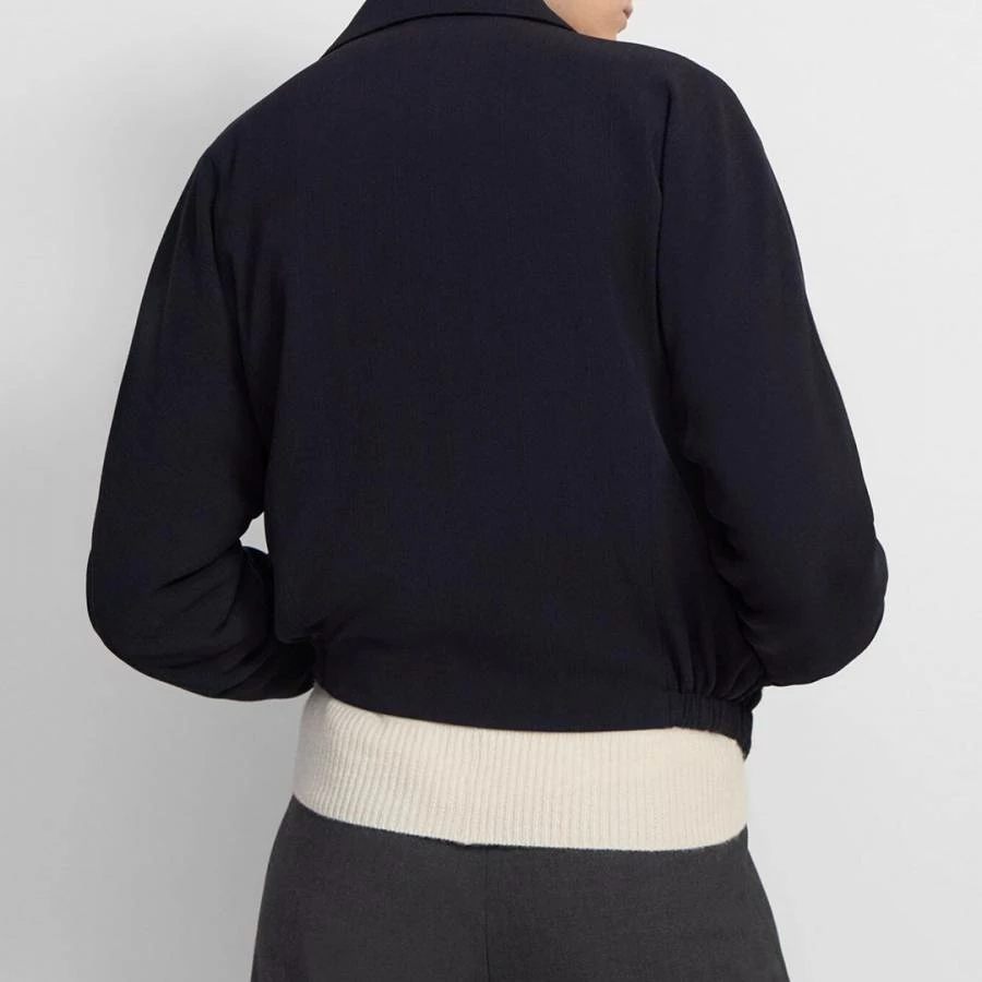 THEORY Navy Dolman Bomber Jacket 4 THEORY Navy Dolman Bomber Jacket - Image 2