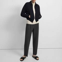 THEORY Navy Dolman Bomber Jacket 7 THEORY Navy Dolman Bomber Jacket -JacketsSale Sales 18313162 3