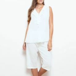 Cottonreal Pale Blue Tawny Pyjama Set