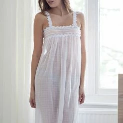 Cottonreal Pale Blue Adele Robe