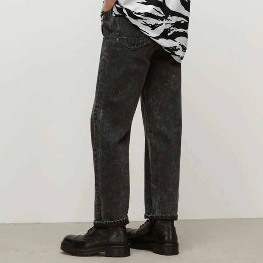 AllSaints Washed Black Reeves Straight Jeans 4 AllSaints Washed Black Reeves Straight Jeans - Image 2
