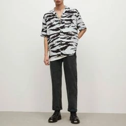 AllSaints Washed Black Reeves Straight Jeans 8 AllSaints Washed Black Reeves Straight Jeans -JacketsSale Sales 18331970 3