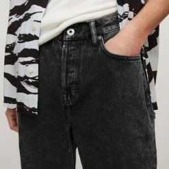 AllSaints Washed Black Reeves Straight Jeans 9 AllSaints Washed Black Reeves Straight Jeans -JacketsSale Sales 18331970 4