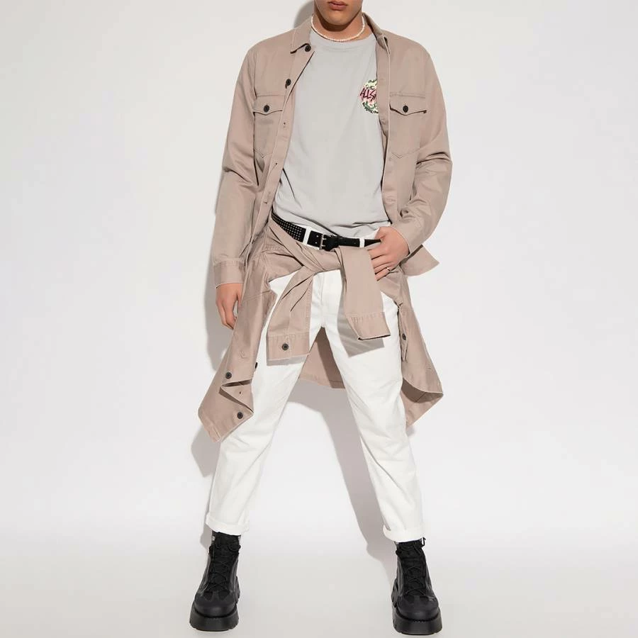 AllSaints White Jack Slim Jeans 5 AllSaints White Jack Slim Jeans - Image 3