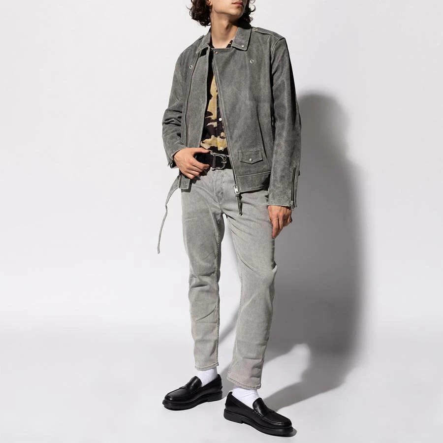 AllSaints Grey Dean Stretch Jeans 5 AllSaints Grey Dean Stretch Jeans - Image 3