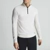 Reiss White Affleck Half Zip Merino Wool Jumper -JacketsSale Sales 18339213 1