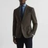Reiss Brown Select Wool Blend Jacket -JacketsSale Sales 18339660 1
