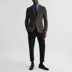 Reiss Brown Select Wool Blend Jacket -JacketsSale Sales 18339660 3