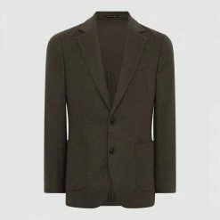 Reiss Brown Select Wool Blend Jacket -JacketsSale Sales 18339660 4