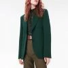 Victoria Beckham Green Wool Blend Single Breasted Jacket 1 Victoria Beckham Green Wool Blend Single Breasted Jacket -JacketsSale Sales 18340460 1