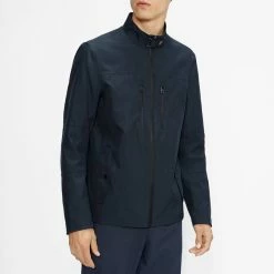 Ted Baker Navy Frowbak Lightweight Shell Jacket