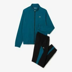 Lacoste Teal & Navy Tracksuit Set -JacketsSale Sales 18344762 13