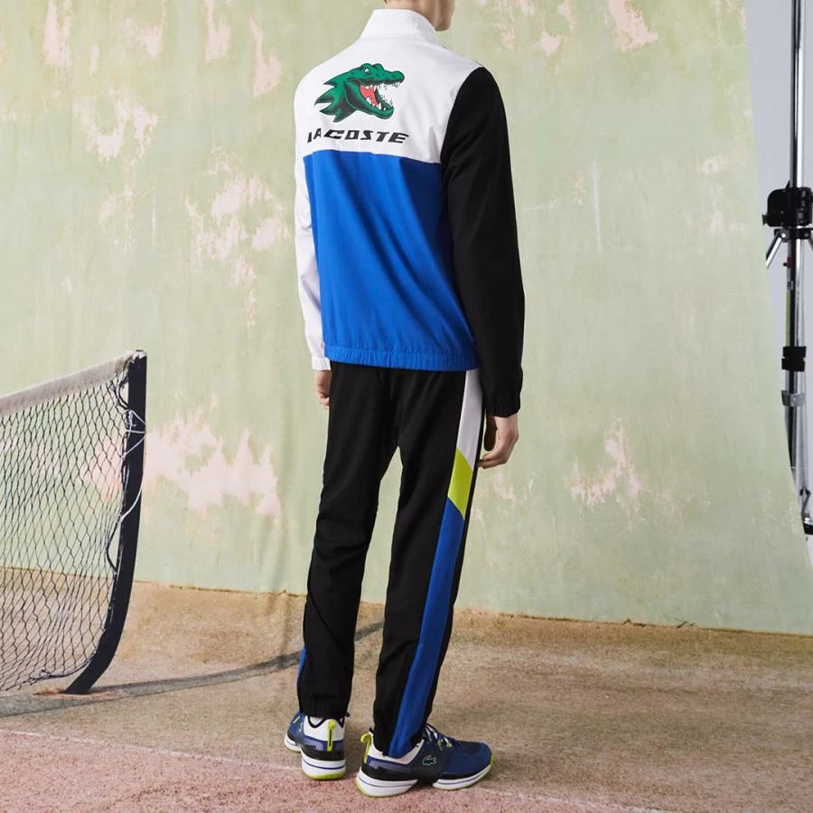Lacoste Black Colour Block Tracksuit Set 4 Lacoste Black Colour Block Tracksuit Set - Image 2