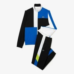 Lacoste Black Colour Block Tracksuit Set 7 Lacoste Black Colour Block Tracksuit Set -JacketsSale Sales 18344863 13