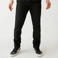 True Religion Black Rocco Stretch Jeans