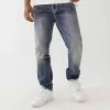 True Religion Medium Wash Rocco Tapered Stretch Jeans -JacketsSale Sales 18353842 1