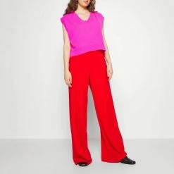 MAX & Co. Pink Silenzio Cashmere Blend Vest -JacketsSale Sales 18360865 4