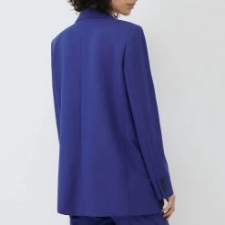 Marella Blue Warren Tailored Blazer -JacketsSale Sales 18361089 3