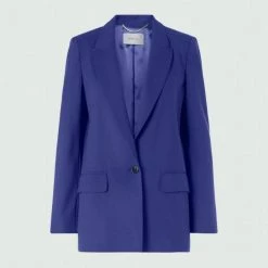 Marella Blue Warren Tailored Blazer -JacketsSale Sales 18361089 4