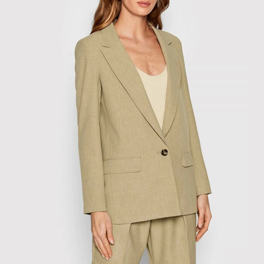 Marella Natural Warren Tailored Blazer 3 Marella Natural Warren Tailored Blazer