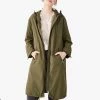 Hush Khaki Accona Lightweight Raincoat 1 Hush Khaki Accona Lightweight Raincoat -JacketsSale Sales 18362697 1