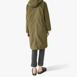 Hush Khaki Accona Lightweight Raincoat 7 Hush Khaki Accona Lightweight Raincoat -JacketsSale Sales 18362697 3