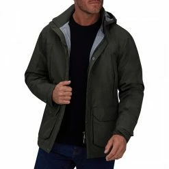 Raging Bull Khaki Waterproof Rain Jacket