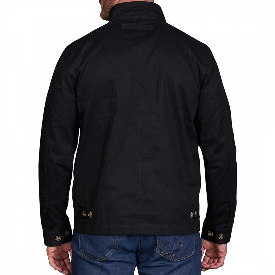 Raging Bull Black Cotton Harrington Jacket 4 Raging Bull Black Cotton Harrington Jacket - Image 2