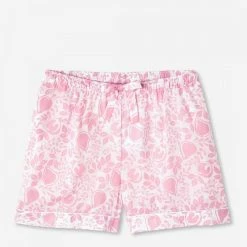 Derek Rose Pink Nelson 89 Lounge Shorts