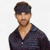 Derek Rose Navy Brindisi 77 Sleep Mask -JacketsSale Sales 18390840 1