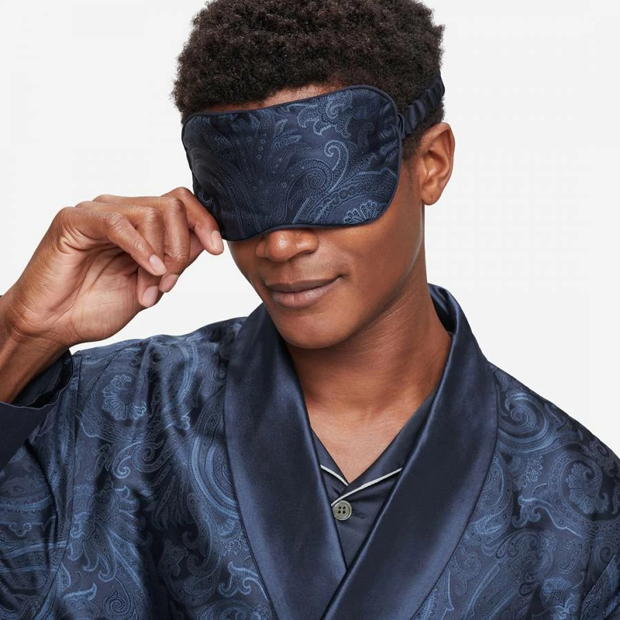 Derek Rose Navy Verona 57 Sleep Mask 3 Derek Rose Navy Verona 57 Sleep Mask