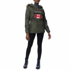 Anapurna Green Overhead Parka Jacket 8 Anapurna Green Overhead Parka Jacket -JacketsSale Sales canada peak 11 3